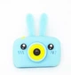 Детская цифровая фотокамера Smart Kids Camera фотоаппарат 8х4,5х5 см Голубой - изображение 4
