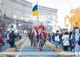 Листівка Cardsforsoul Хода українських козаків на Хрещатику 10,5 Х 14,8 см - изображение 1