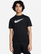 Підліткова футболка для хлопчика Nike B Nk Df Multi Ss Top Hbr HF8100-010 137-147 M Чорна (197859928743) - зображення 1