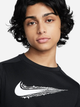 Підліткова футболка для хлопчика Nike B Nk Df Multi Ss Top Hbr HF8100-010 147-158 L Чорна (197859945528) - зображення 4