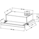 Кухонна витяжка ELEYUS LOTUS 470 60 INOX - зображення 6