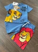 Костюм на мальчика (футболка+шорты) ZARA Lion King 104-110 см синий - изображение 2