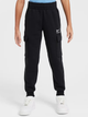 Підліткові спортивні штани-джогери для хлопчика Nike B NSW SI FLC Cargo Pant BB HV6972-010 137-147 M Чорні (197861863544) - зображення 1