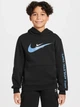 Bluza z kapturem chłopięca Nike B NSW SI FLC Hoodie BB HV6965-010 128-137 S Czarna (197861866804) - obraz 1