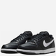 Sneakersy męskie Nike Big Low 355152-016 43 (9.5US) Czarne z białym (91201781171) - obraz 2
