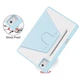 Чохол Lenovo Idea Tab Pro 12.7 2025 TPUCristal Pen holder 360 Голубий - зображення 6