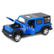 Игрушечная машинка металлическая джип «Jeep», Автопром, синий, 6*15*6, от 3 лет, (6616) - изображение 4