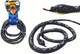 Antystres Lean Toys Wąż koralowy gumowy Czarny (5905884450604) - obraz 1
