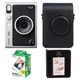 Подарочный набор камера Fujifilm Instax Mini EVO Black, Фотобумага 20шт, Чехол, Фотоальбом 64 фото Черний (Подарочная упаковка) - изображение 1