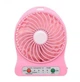 Портативный USB мини-вентилятор с аккумулятором Portable Mini Fan настольный Розовый - изображение 1