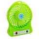 Портативный USB мини-вентилятор с аккумулятором Portable Mini Fan настольный Зеленый - изображение 5