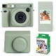 Набор камера Fujifilm Instax Wide 400, Фотобумага 20 шт, Чехол, Фотоальбом на 64 фото, Зелёный - изображение 1