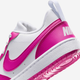Підліткові кеди для дівчинки Nike Court Borough Low Recraft (GS) DV5456-123 39 (6.5Y US) Білі з рожевим (197859902170) - зображення 6