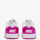 Підліткові кеди для дівчинки Nike Court Borough Low Recraft (GS) DV5456-123 36 (4Y US) Білі з рожевим (197859910762) - зображення 4