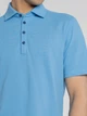 Поло чоловіче блакитного кольору з бавовни Arber Jersey polo-shirt XXL зріст 6 блакитний (M14.12.23.521) - изображение 4