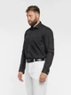 Сорочка чоловіча чорного кольору з легкої бавовняної тканини Arber EVENING SHIRT 41 зріст 4 чорний (M05.02.02.511) - зображення 3