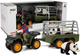 Zestaw zabawek Lean Toys Quad z przyczepką i figurką panda 4 elementy (5903802454468) - obraz 1