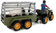 Zestaw zabawek Lean Toys Quad z przyczepką i figurką panda 4 elementy (5903802454468) - obraz 3