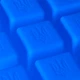 Форма для льда силиконовая с гербом Украины 20 x 13.3 см Синяя - изображение 6
