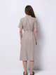 Платье-рубашка миди летнее женское Colin's CL1068244BRW M Brown (8684112629155) - изображение 2