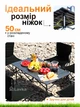 Раскладной столик Lavka 90х55х50 см, с чехлом, столик для кемпинга, пикника, туризма, компактный, черный 2606254201 - изображение 3