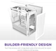 Корпус NZXT H3 Flow micro-ATX Mid-tower Case All White (CC-H31FW-01) - изображение 8