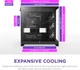 Корпус NZXT H9 Flow Dual-Chamber Mid-tower Case All Black (CM-H92FB-01) - изображение 4