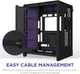 Корпус NZXT H9 Flow RGB Dual-Chamber Mid-tower Case All Black (CM-H92FB-R1) - зображення 9