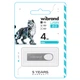 Флеш-накопичувач Wibrand USB 2.0 Irbis 4Gb Silver (WI2.0/IR4U3S) - зображення 2