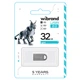 Флеш-накопичувач Wibrand USB 2.0 Lynx 32Gb Silver (WI2.0/LY32M2S) - изображение 2