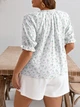 Блузка женская SHEIN GD-00202546 3XL Зеленая (DN3012300104772) - изображение 2