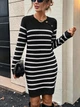 Сукня в'язана міді осіння тепла жіноча SHEIN GD-00197964 L Чорна (DN3012300089734) - зображення 3