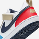 Дитячі кеди для хлопчика Nike Court Borough Low Recraft (PS) DV5457-124 32 (1Y US) Білі з синім і червоним (197859919116) - зображення 7