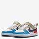 Дитячі кеди для хлопчика Nike Court Borough Low Recraft (PS) DV5457-124 28 (11C US) Білі з синім і червоним (197859896226) - зображення 2