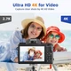 Фотоаппарат CCN 64Мп / CMOS / 4K 30fps / 16Х зум / Wi-Fi / Черный Б/В - изображение 5