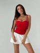 Жіноча майка пуш-ап на бретелях Uaclothes 42-44 Червоний (like33628-140321349) - зображення 3