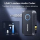 Адаптер Bluetooth 6.0 з LDAC Ugreen BT509 бездротовий аудіоадаптер Hi-Res, 3,5-мм AUX-приймач для колонок/дротових колонок/стерео Black (55546) - зображення 3