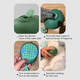 Щетка массажная для ухода за шерстью животных 4 в 1 ПАРОВАЯ Pet comb(AND924-AV) - изображение 4