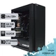 Рабочая станция PowerUp #306 Xeon E5 2680 v4 / 64 GB / SSD 512GB / NVIDIA Quadro RTX4000 8GB специализированная вычислительная графическая система для архитекторов и инженеров - изображение 1