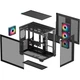 Корпус Deepcool CG530 4F Tempered Glass без БП Black (R-CG530-BKADA4-G-1) Б/в - зображення 8