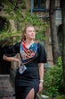 Хустка дизайнерська My Scarf "Украінська абетка" 90x90 см - изображение 6