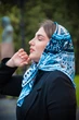 Велика дизайнерська хустка My Scarf "Круговорот життя 90 на 90 см - изображение 9