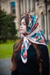 Велика дизайнерська хустка My Scarf "Косові мотиви" 90 на 90 см - изображение 11