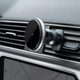 Автомобильный держатель с беспроводной зарядкой Proove Magic Circle 15W, магнитный, на дефлектор, регулировка положения на 360° Silver - изображение 3
