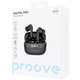 Бездротові навушники Proove Digital Pro TWS Чорні Bluetooth 5.4 з активним шумозаглушенням ANC, сенсорним керуванням та зарядним кейсом з дисплеєм - зображення 6