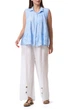 Рубашка Puro Lino Голубая M/L (80102) - изображение 6