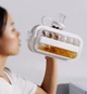 Силіконова форма для льоду на 17 кульок Переносна пляшка для льоду ICE CUBE TRAY 27.3х11.4х5.8 см Біла - зображення 9