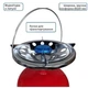 Комплект газовый кемпинговый Баллон для туризима и походов INTERTOOL GS-0008 8 л. 145 г/ч 2200 Вт 270×320 мм - изображение 6