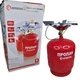 Комплект газовый кемпинговый Баллон для туризима и походов INTERTOOL GS-0008 8 л. 145 г/ч 2200 Вт 270×320 мм - изображение 12