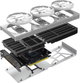 Karta graficzna INNO3D PCI-Ex GeForce RTX 5070 Ti X3 OC WHITE 16GB GDDR7 (256bit) (2482/28000) (HDMI, 3 x DisplayPort) (N507T3-16D7X-176068W) - obraz 4